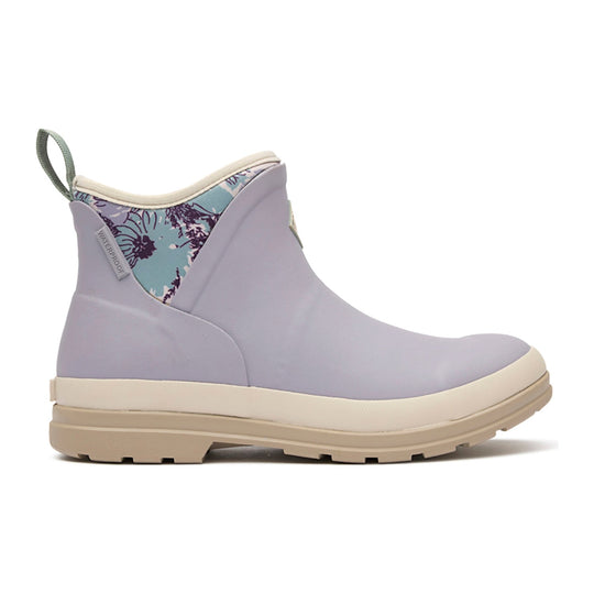 Muck Women's Originals Ankle 6" Waterproof Neoprene Boot - Minimal Gray/Floral - MOAW500 - Overlook Boots