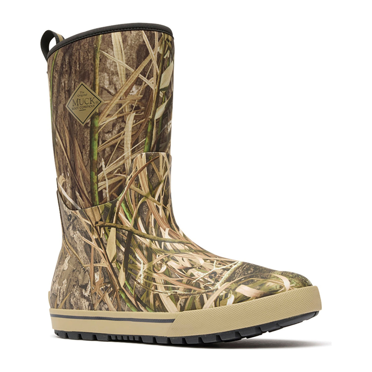 Muck Men's Xplorer 12" Waterproof Neoprene Tall Boot - Mossy Oak Shadow Grass Habitat - MXP12MSG 7 / Medium / Mossy Oak Shadow Grass Habitat - Overlook Boots