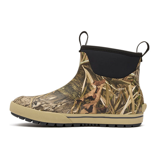 Muck Men's Xplorer 6" Waterproof Neoprene Ankle Boot - Mossy Oak Shadow Grass Habitat - MXP6MSG - Overlook Boots