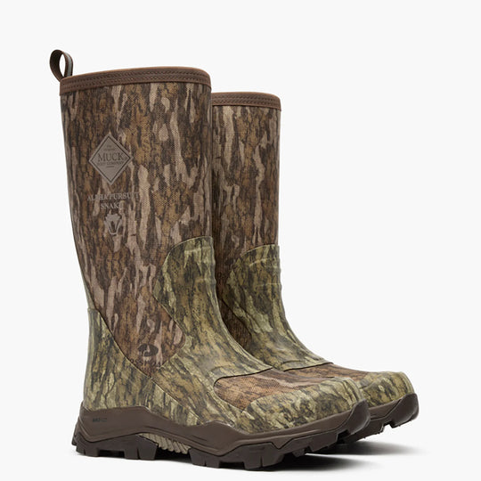 Muck Alpha Pursuit Men's 15" Waterproof Snake Boot - Camo - MTPMBTM