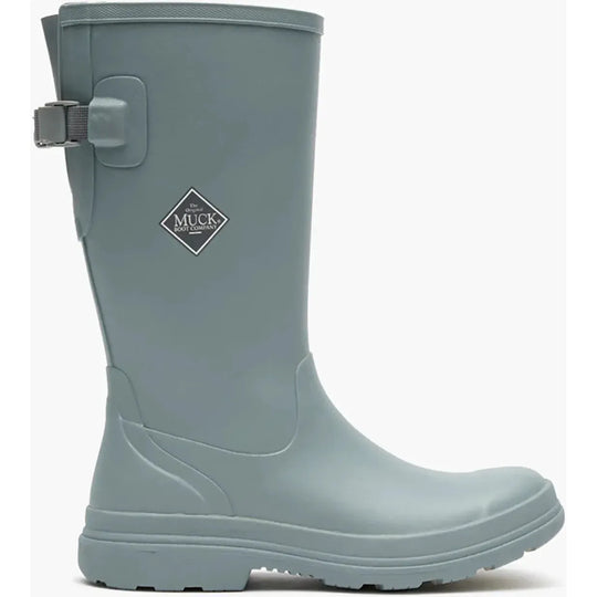 Muck Women's Rainscape 12" Waterproof Adjustable Rain Boot- Monument- MRS12W10 - Overlook Boots