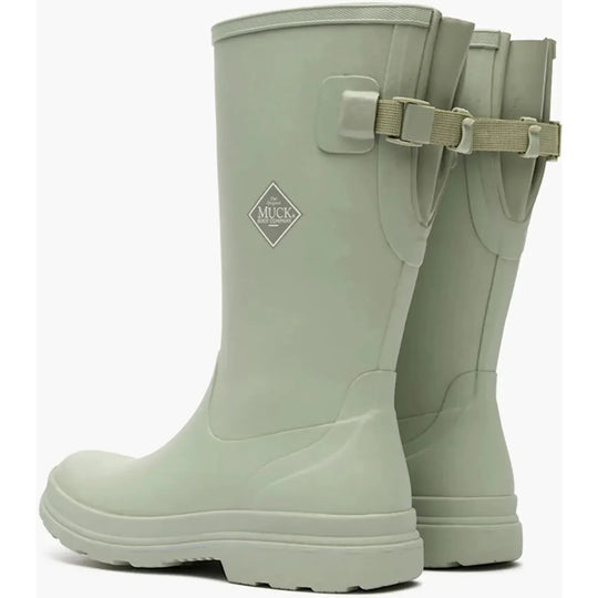 Muck Women's Rainscape 12" Waterproof Adjustable Rain Boot- Sage - MRS12W31 - Overlook Boots