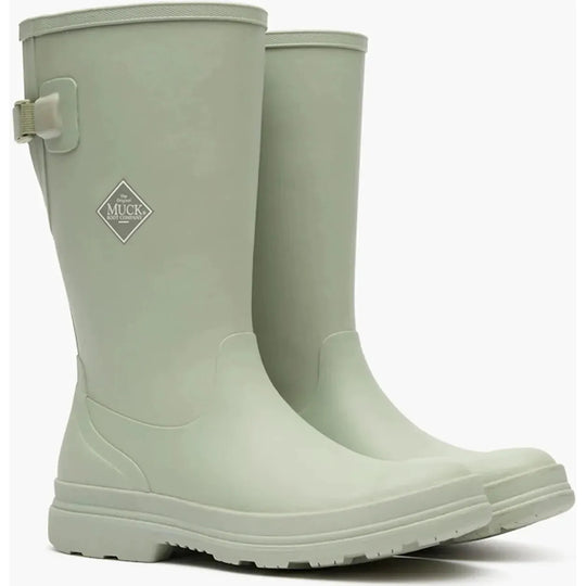 Muck Women's Rainscape 12" Waterproof Adjustable Rain Boot- Sage - MRS12W31 - Overlook Boots