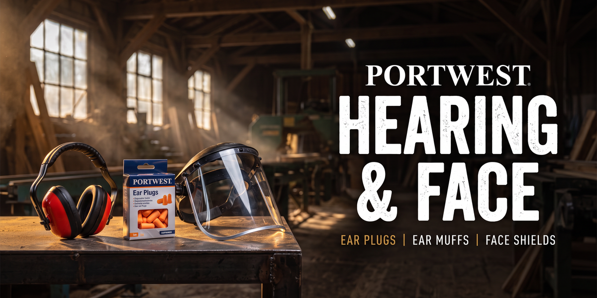 Portwest Hearing and Face Protection