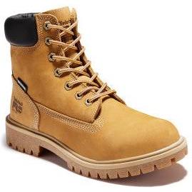 Timberland Pro Women's Direct Attach 6" Soft Toe Waterproof Work Boot - Brown - TB1A2QZX231 - Overlook Boots