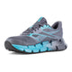 Reebok Women's FloatZig 2 Composite Toe Static Dissipative Athletic Work Shoe - Dark Gray and Blue - RB133 - Inside Angle - Overlook Boots