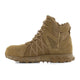 Reebok Men's Trailgrip Tactical 6" Composite Toe Side Zip Work Boot - Coyote - RB3451 - Inside Profile - Overlook Boots