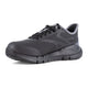 Reebok Women's Flex Trainer Composite Toe Internal Met Guard Athletic Work Shoe - Black - RB524 - Inside Angle - Overlook Boots