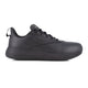 Reebok Women's DMXair Comfort+ Composite Toe Conductive Athletic Work Shoe - Black - RB624 - Side Profile - Overlook Boots