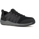 Reebok Men's Astroride Steel Toe Athletic Work Shoe- Black/Grey- RB2211 4.0 / Medium / Black - Overlook Boots
