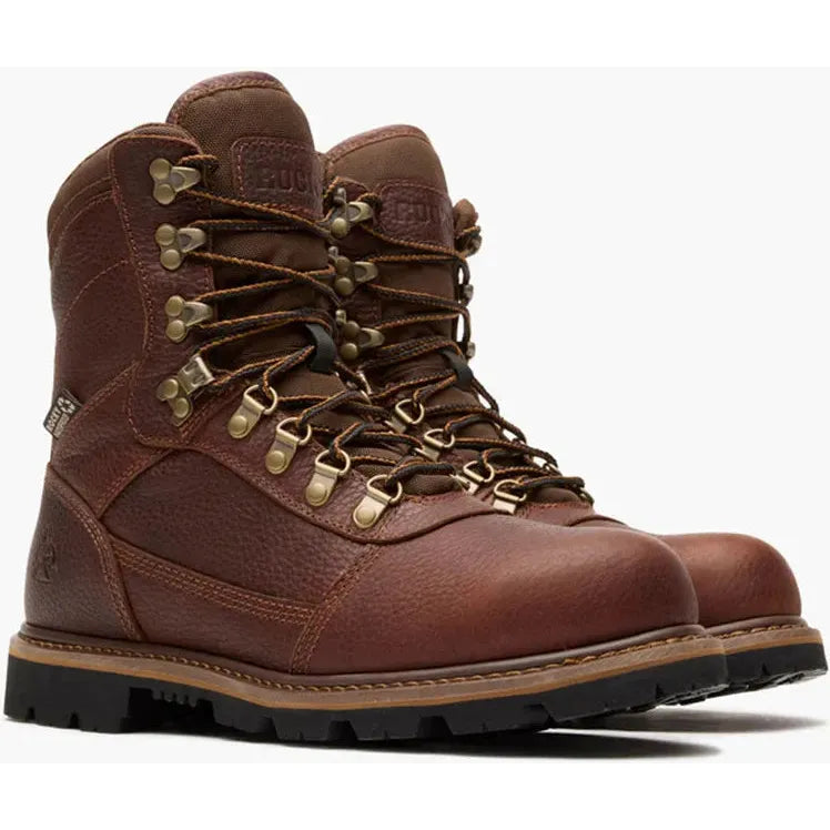 Rocky Men's Ranger 8" Waterproof Lace Up Outdoor Work Boot - Brown - RKS0709 - Overlook Boots