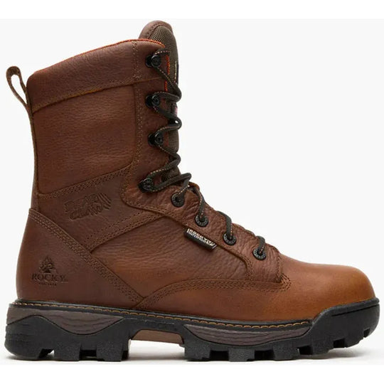 Rocky Men's BearClaw 9" WP 400G Insulated Hunting Boot - Brown - RKS0696 - Overlook Boots