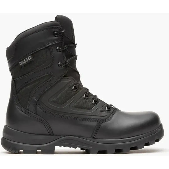 Rocky Men's Enforcer 8" Waterproof Slip Resist Public Service Duty Boot - Black - RKD0137 - Overlook Boots