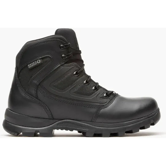 Rocky Men's Enforcer 6" Comp Toe Waterproof Public Service Work Boot - Black - RKD0136 - Overlook Boots