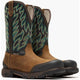 Rocky Men's Ironhawk 12" Comp Toe Waterproof Western Work Boot - Brown - RKW0466 - Overlook Boots