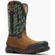 Rocky Men's Ironhawk 12" Comp Toe Waterproof Western Work Boot - Brown - RKW0466 7 / Medium / Brown - Overlook Boots