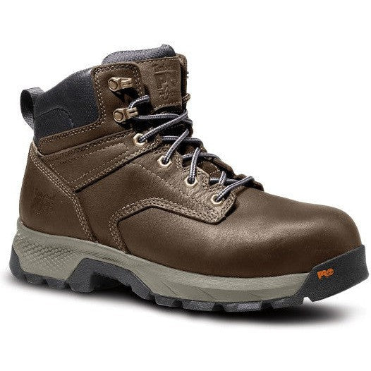Timberland Pro Men's Titan Evolution 6" Composite Toe Work Boot- Brown- TB1A5NF6214 - Overlook Boots