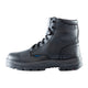 Steel Blue Men's Argyle 6" Soft Toe Waterproof Lace-Up Work Boot - Black - 810952 - Inside Profile - Overlook Boots