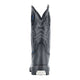 Steel Blue Men's Blue Heeler 10" Steel Toe Waterproof Western Work Boot - Black - 813945 - Back View - Overlook Boots