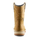 Terra Men's Ironstone Round Toe Pull-On Composite Toe Waterproof Safety Work Boot - Tan - 1163TN - Back View - Overlook Boots