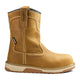 Terra Men's Ironstone Round Toe Pull-On Composite Toe Waterproof Safety Work Boot - Tan - 1163TN - Inside Profile - Overlook Boots