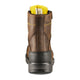 Terra Men's Patton 8" Aluminum Toe External Met Guard Safety Work Boot - Dark Brown - 1314DB - Back View - Overlook Boots