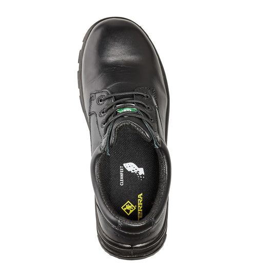 Terra Men's Albany Composite Toe Safety Work Shoe - Black - R835BK - Top View - Overlook Boots