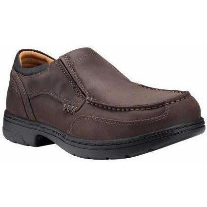 Timberland PRO Men's Branston Alloy Toe Slip-On Work Shoe TB191694214 7 / Medium / Brown - Overlook Boots