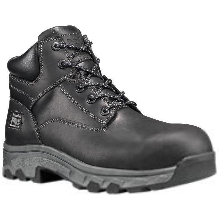 Timberland PRO Men's Workstead 6" Comp Toe Work Boot Black TB1A1Q2W001 8.5 / Medium / Black - Overlook Boots