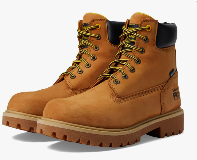 Timberland PRO Men's Direct Attach 6" Comp Toe Work Boot - Wheat - TB0A5PA2231 7 / Medium / Wheat - Overlook Boots