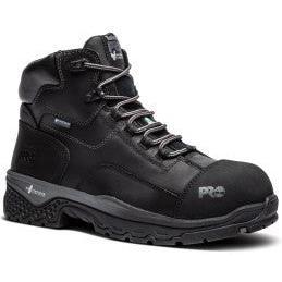 Timberland Pro Men's Bosshog 6" Comp Toe Waterproof Work Boot - Black - TB1A1XJP001 7.0 / Medium / Black - Overlook Boots