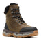 Wolverine Men's Alpha Insulated 8" ft. Wolverine Infinity System Soft Toe Waterproof 400G Insulated Work Boot - Dark Coffee - W260040 - Front Angle - Overlook Boots