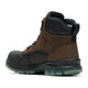 Wolverine Men's DuraShocks SR Icon Derrick 6" BOA CarbonMAX Composite Toe Waterproof Work Boot - Dark Coffee - W261128 - Rear Angle - Overlook Boots