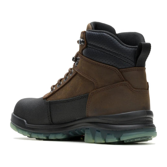 Wolverine Men's DuraShocks SR Icon Derrick 6" CarbonMAX Composite Toe Waterproof Work Boot - Dark Coffee - W261083 - Overlook Boots