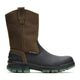 Wolverine Men's DuraShocks SR Icon Derrick Wellington CarbonMAX Composite Toe Waterproof Pull On Work Boot - Dark Coffee - W261087 - Side Profile - Overlook Boots