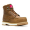 Wolverine Men's Reloader 6" CarbonMAX Composite Toe Waterproof Moc Toe Work Boot - Dark Tan - W261110 - Front Angle - Overlook Boots