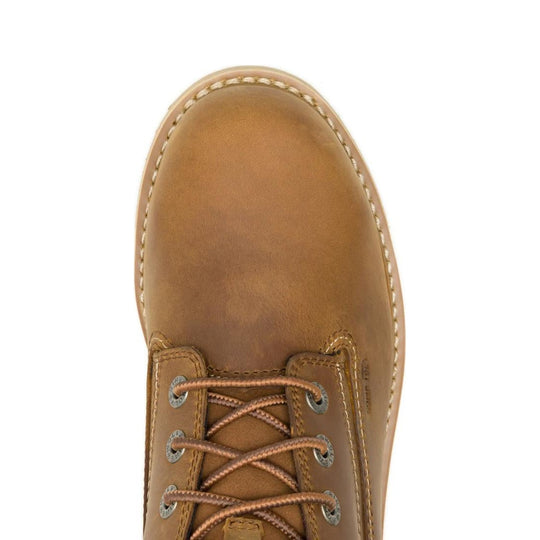 Wolverine Men's Reloader 6" CarbonMAX Composite Toe Waterproof Work Boot - Dark Tan - W261107 - Top View - Overlook Boots