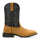 Wolverine Men's Wheatland Saddle Series Soft Toe Western Pull On Work Boot - Wheat - W260037 - Side Profile - Overlook Boots