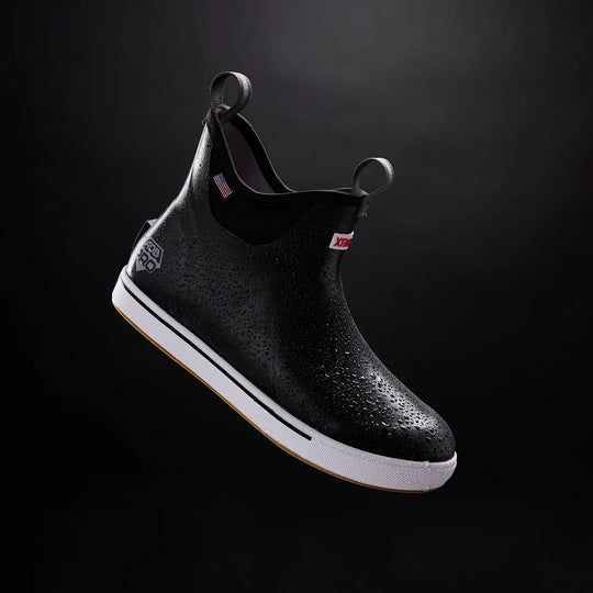 Xtratuf Men's ADB Pro Waterproof Slip Resist Ankle Deck Boot- Black- XMATD000 - Overlook Boots