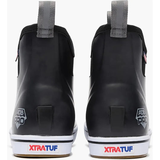 Xtratuf Men's ADB Pro Waterproof Slip Resist Ankle Deck Boot- Black- XMATD000 - Overlook Boots