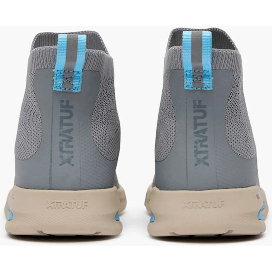 Xtratuf Men's DriftTech Slip Resist Ankle Deck Sport Boot- Grey- XADSMK10 - Overlook Boots