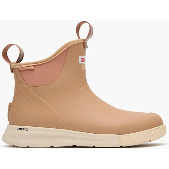 Xtratuf Women's Ankle 6" Waterproof Slip Resist Deck Sport Boot- Cork- XADSW900 - Overlook Boots