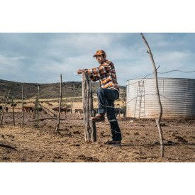 Timberland Pro Men's True Grit 8" Composite Toe Waterproof Work Boot- Brown- TB1A22CN214 - Overlook Boots