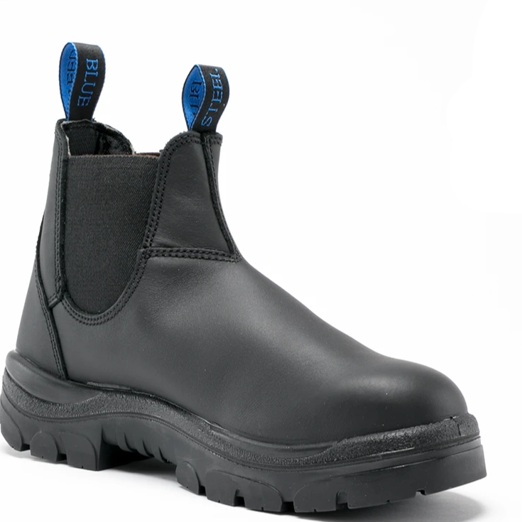 Steel Blue Men's Hobart 6" Steel Toe WP Ankle Work Boot- Black- 812901  - Overlook Boots