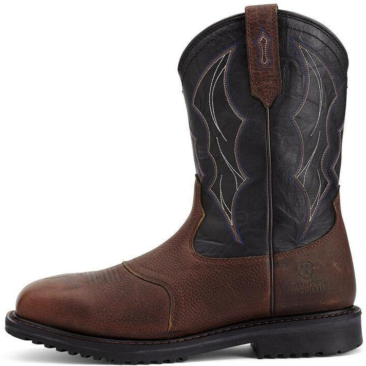 Ariat Men's RigTek 11" Wide Square Comp Toe WP Western Work Boot - 10012932  - Overlook Boots