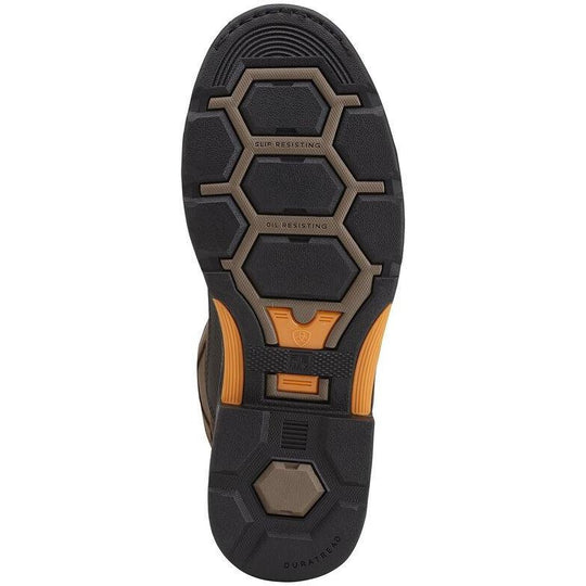Ariat Men's OverDrive XTR 10" Composite Toe Waterproof Work Boot - Brown - 10012942 - Overlook Boots