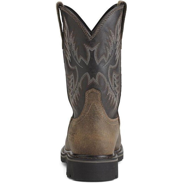 Ariat Men's Sierra Puncture Resistant 10" Steel Toe Western Work Boot - 10012948 - Overlook Boots