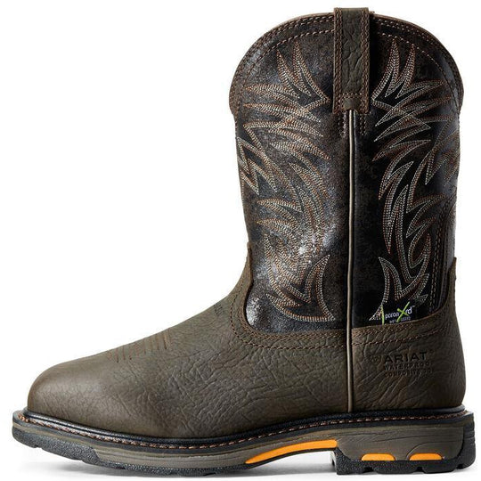 Ariat Men's WorkHog 11" Composite Toe Waterproof MetGuard Western Work Boot - 10016265 - Overlook Boots