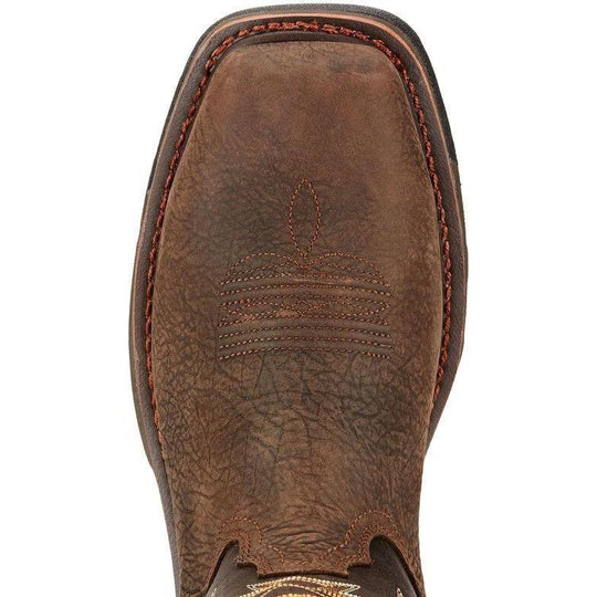 Ariat Men's WorkHog 11" Composite Toe Waterproof Western Work Boot - Bruin Brown - 10017420 - Overlook Boots