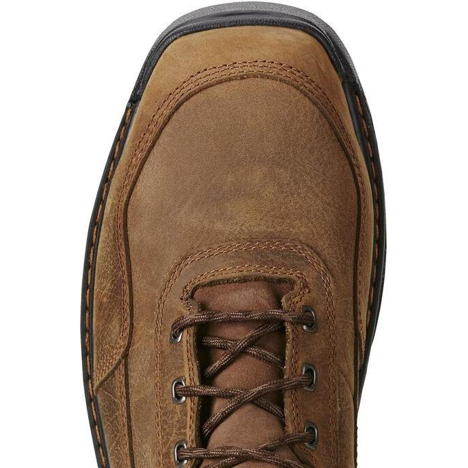 Ariat Men's Intrepid 8" Composite Toe Waterproof Work Boot - Rye Brown - 10020079 - Overlook Boots